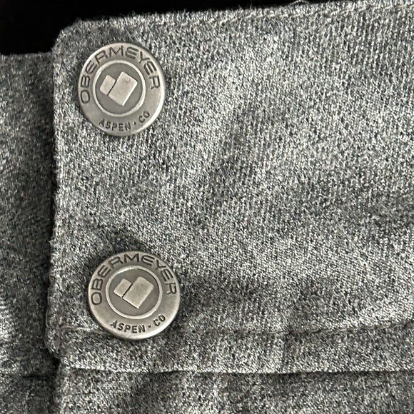 OBERMEYER youth xl (18/20) high end grey snowpants - Picture 2 of 9